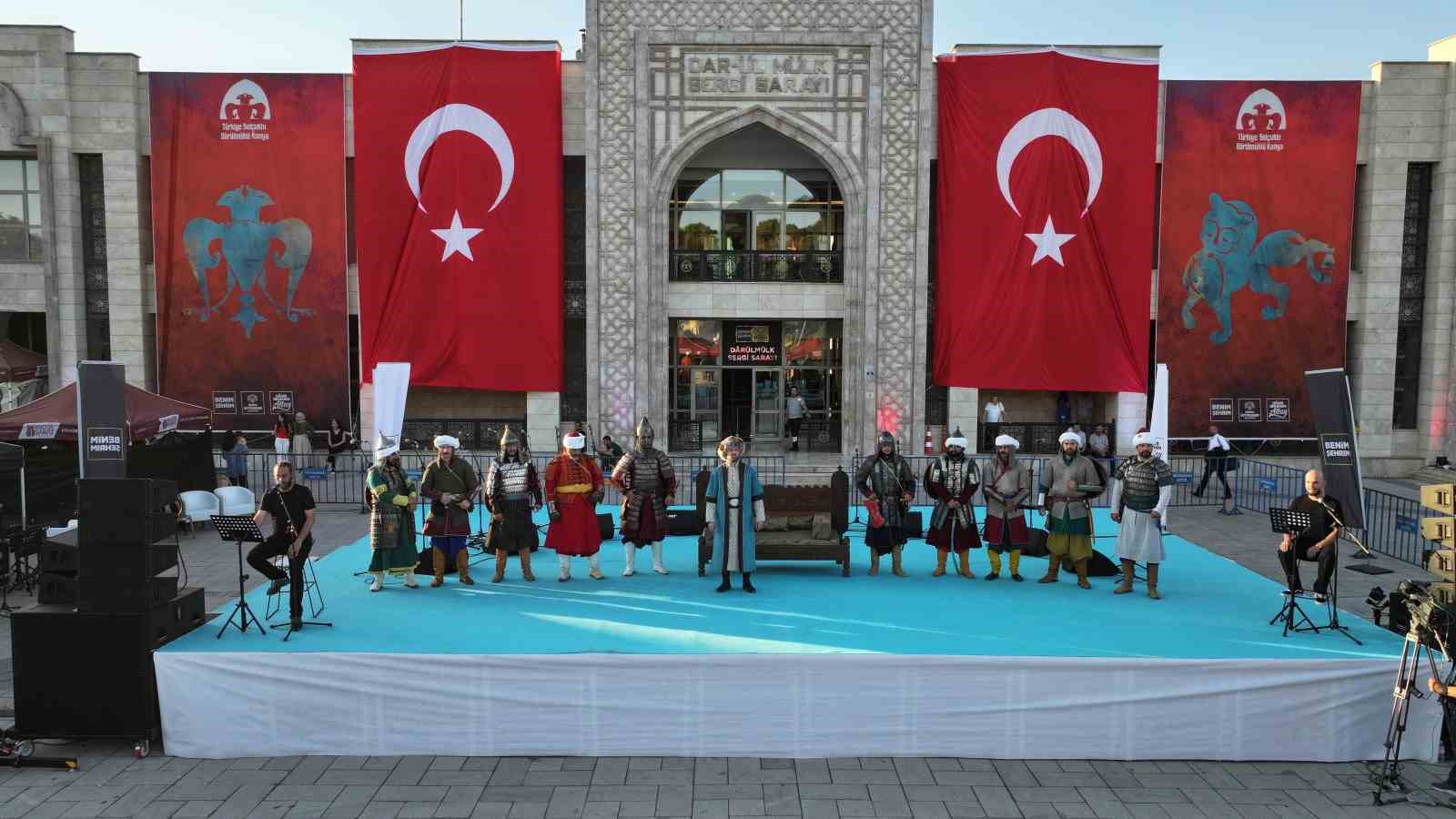 Konya’nın darülmülk oluşunun 928. yıl dönümü coşkuyla kutlandı