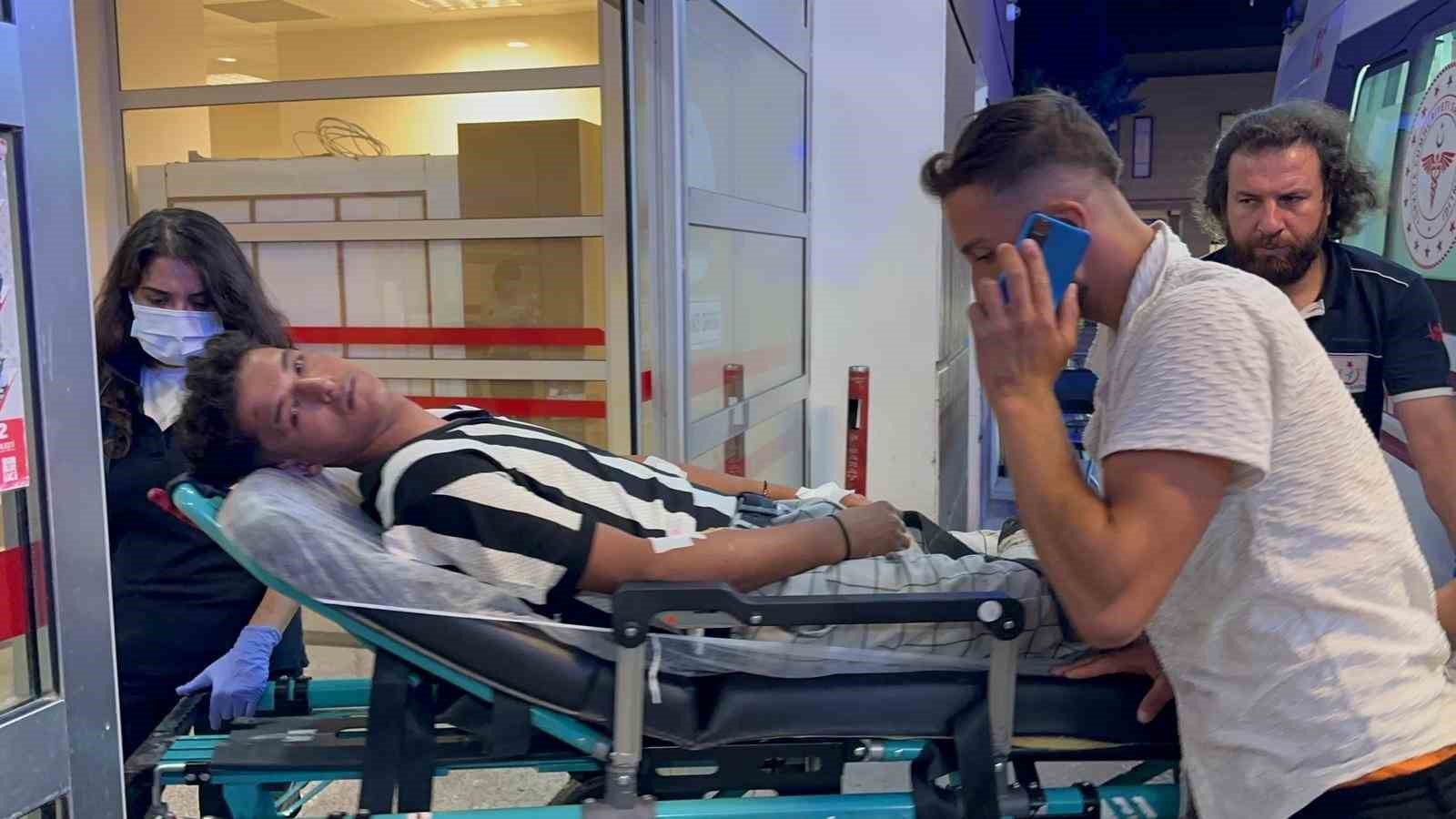 Saldırıya uğrayan genç yaralandı