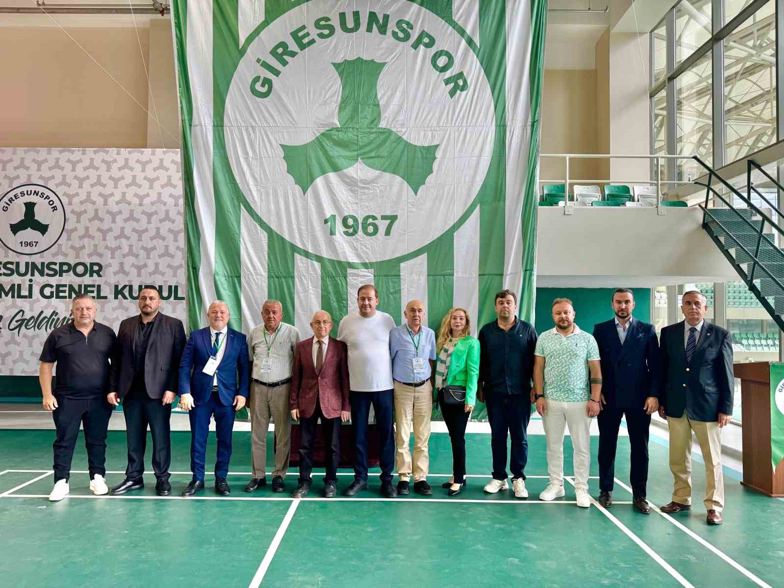 Giresunspor’da Başkan Emin Eltuğral, güven tazeledi
