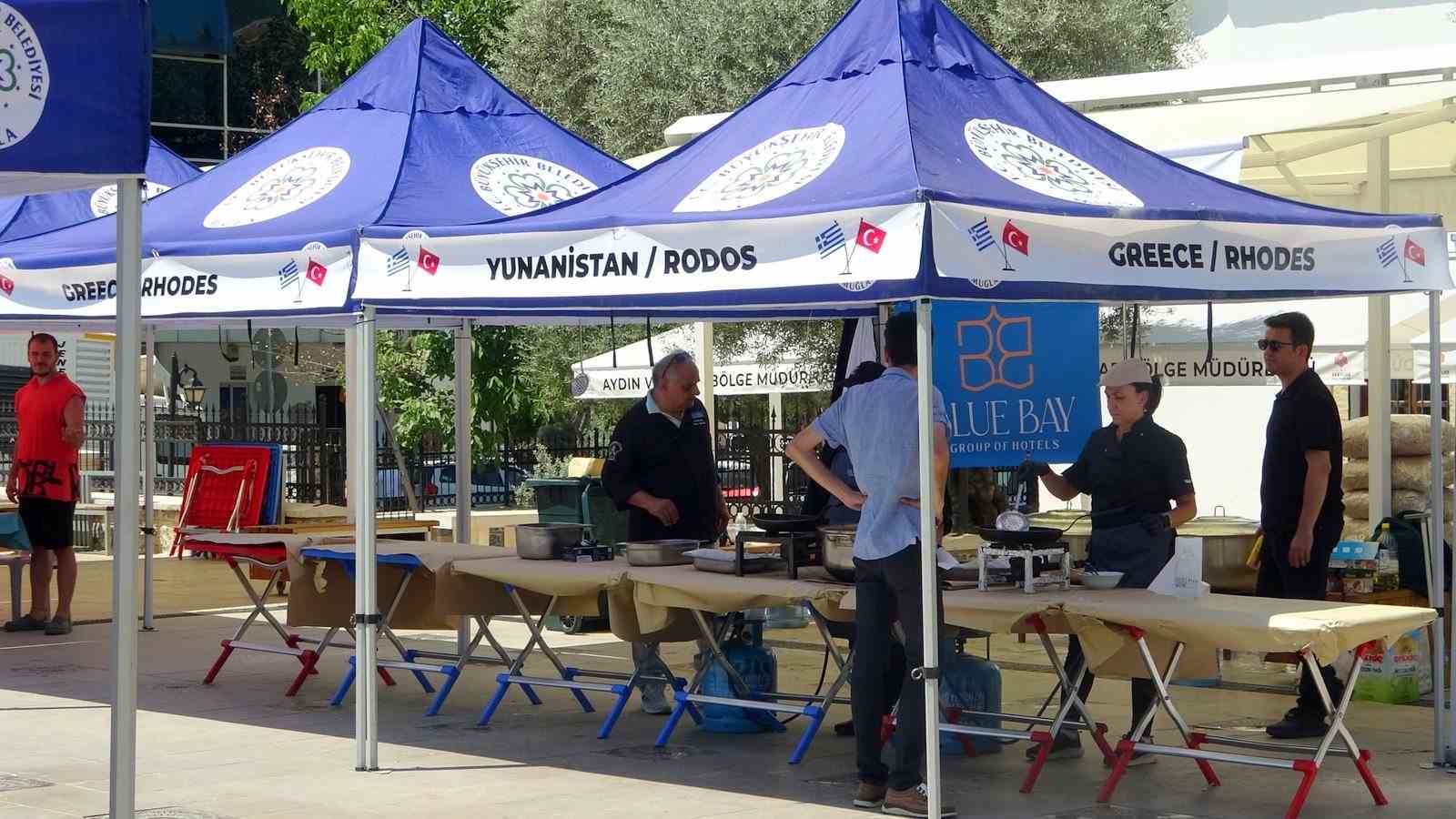 &rsquo;Rodos keşkeği&rsquo; ve &rsquo;gabak k&ouml;ftesi&rsquo; Muğlalıların damaklarıyla buluştu
