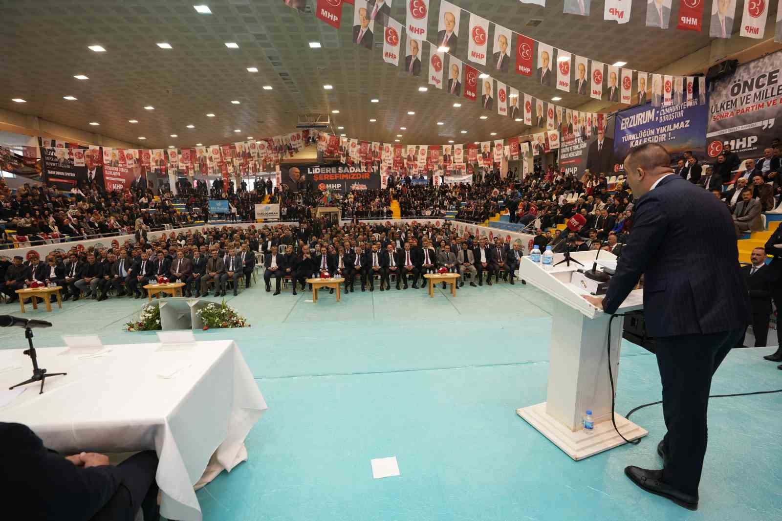 MHP, ’Terörsüz Türkiye için Millî Birlik ve Dayanışma Buluşmaları’na Erzurum’dan başlayacak
