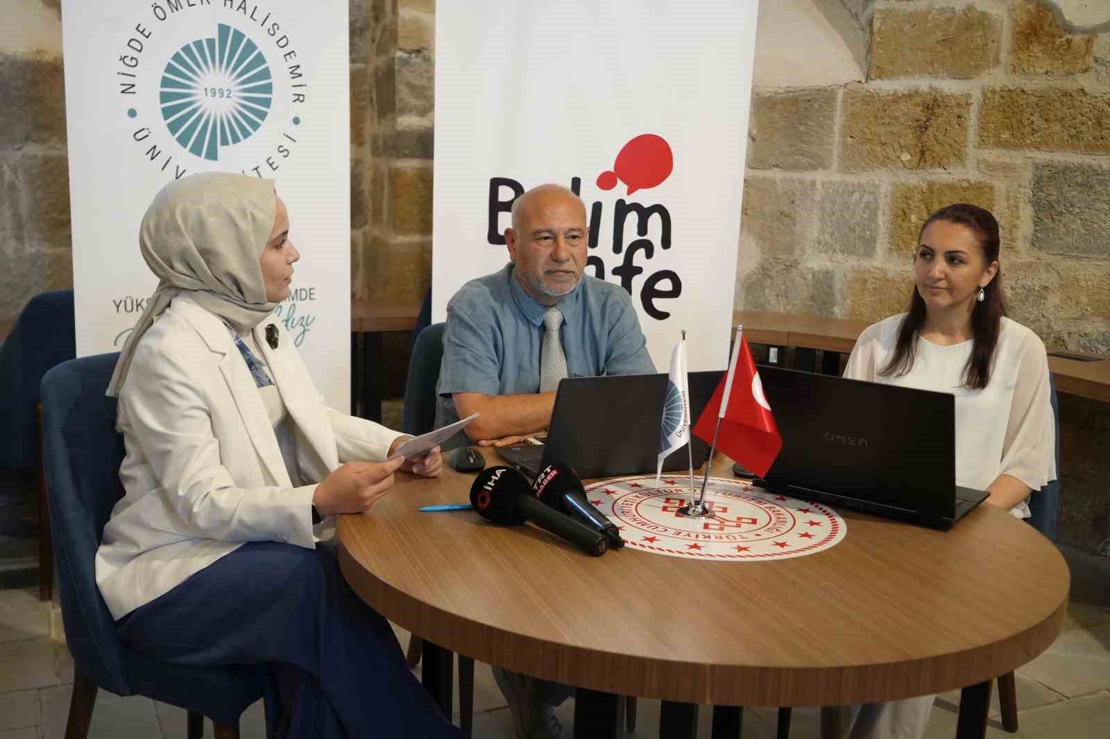 "Bilim Kafe" etkinliğinde dijital tarım uygulamaları masaya yatırıldı