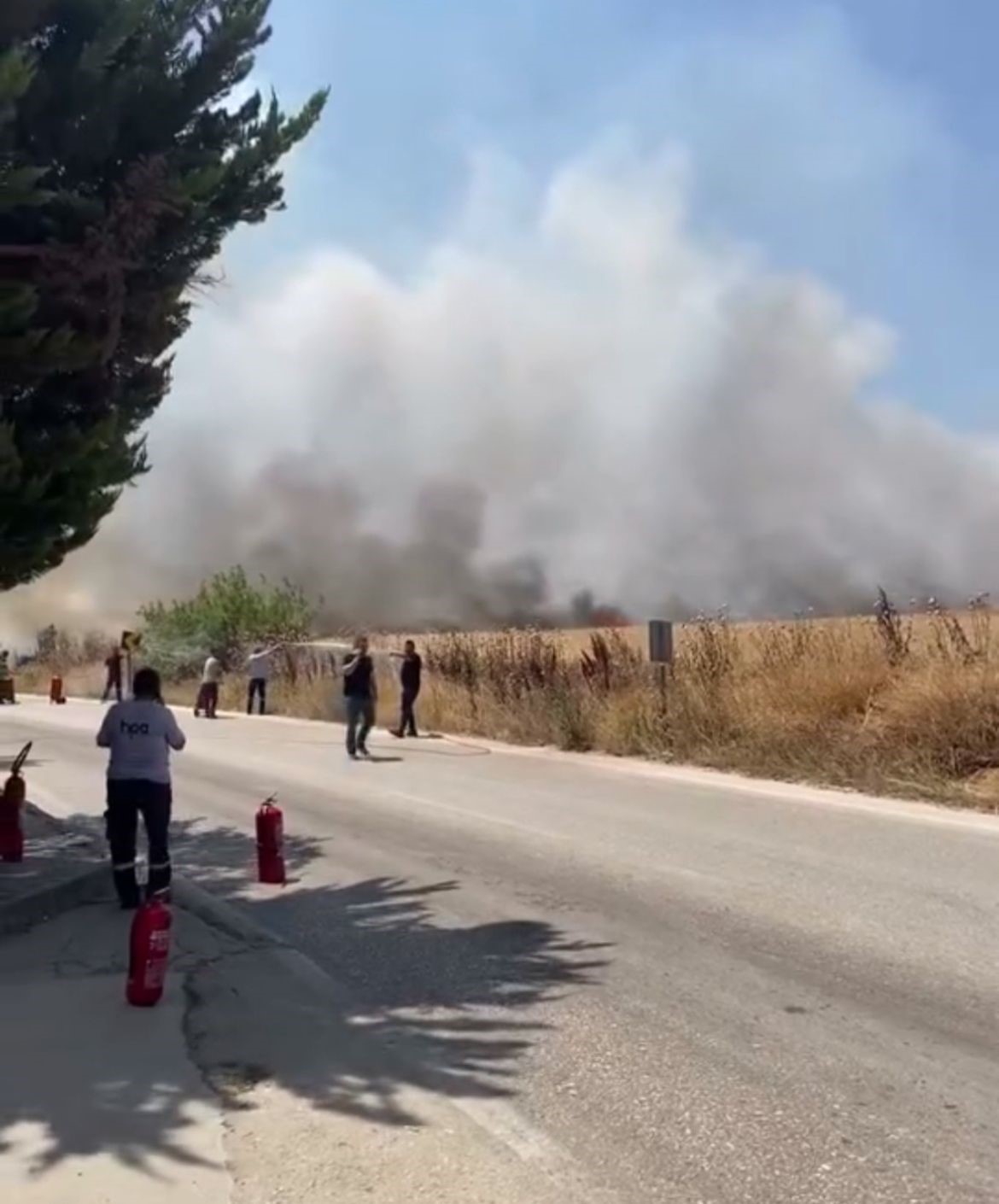 Bursa&rsquo;da korkutan yangın
