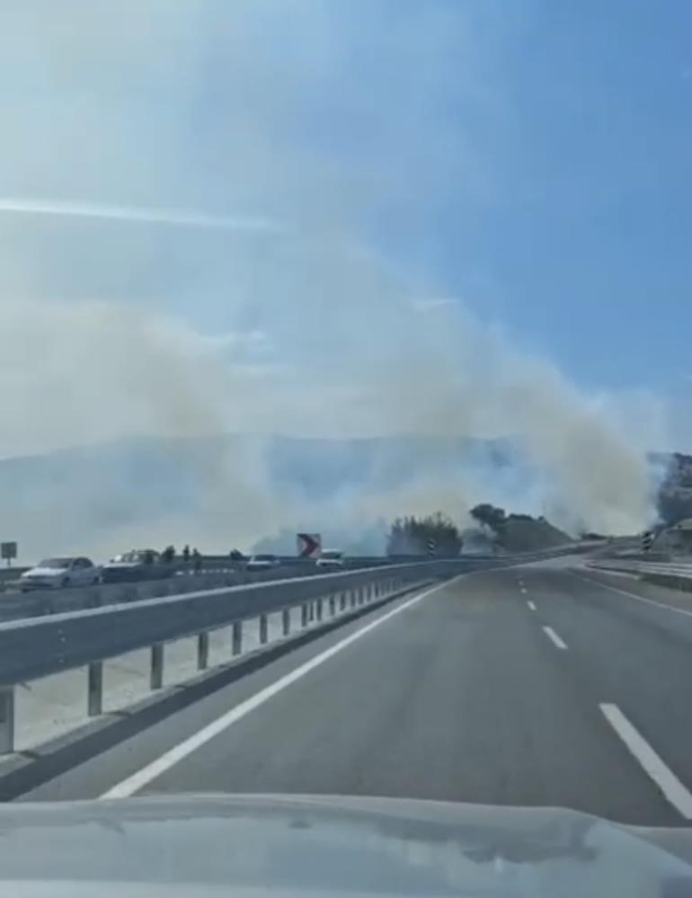 Dursunbey’deki orman yangını kontrol altına alındı