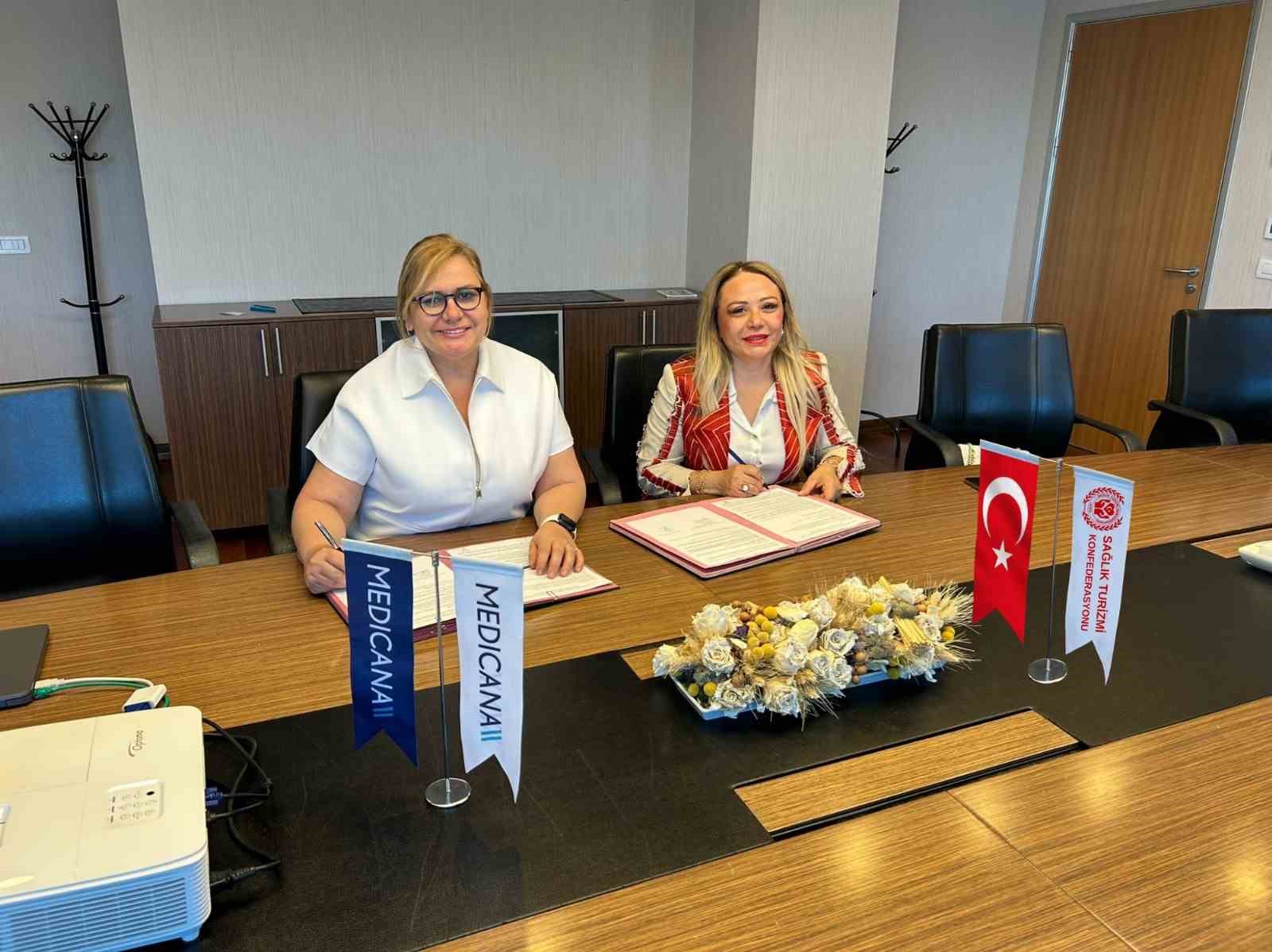 Sağlık Turizmi Konfederasyonu ile Medicana arasında iş birliği protokolü