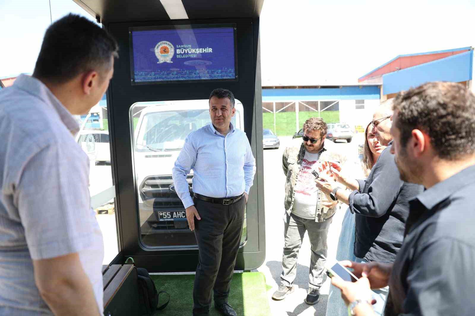 Samsun’da ‘dijital durak’ dönemi başlıyor