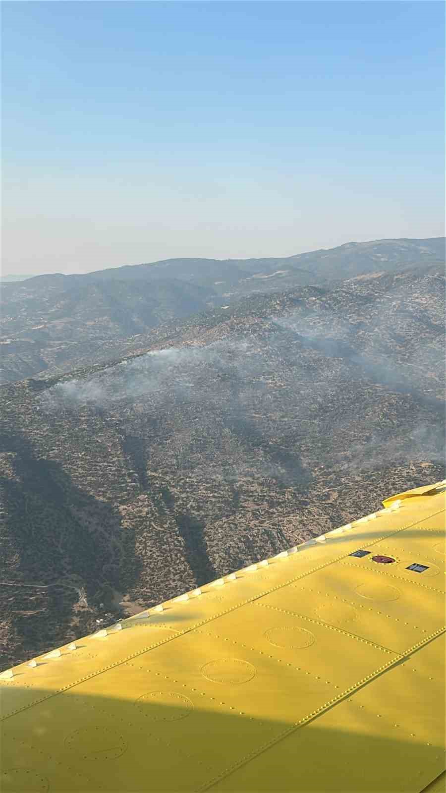 Bozdoğan yangınını söndürme çalışmaları devam ediyor
