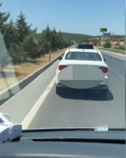 Kahramanmaraş’ta ambulansa yol veremeyen sürücü