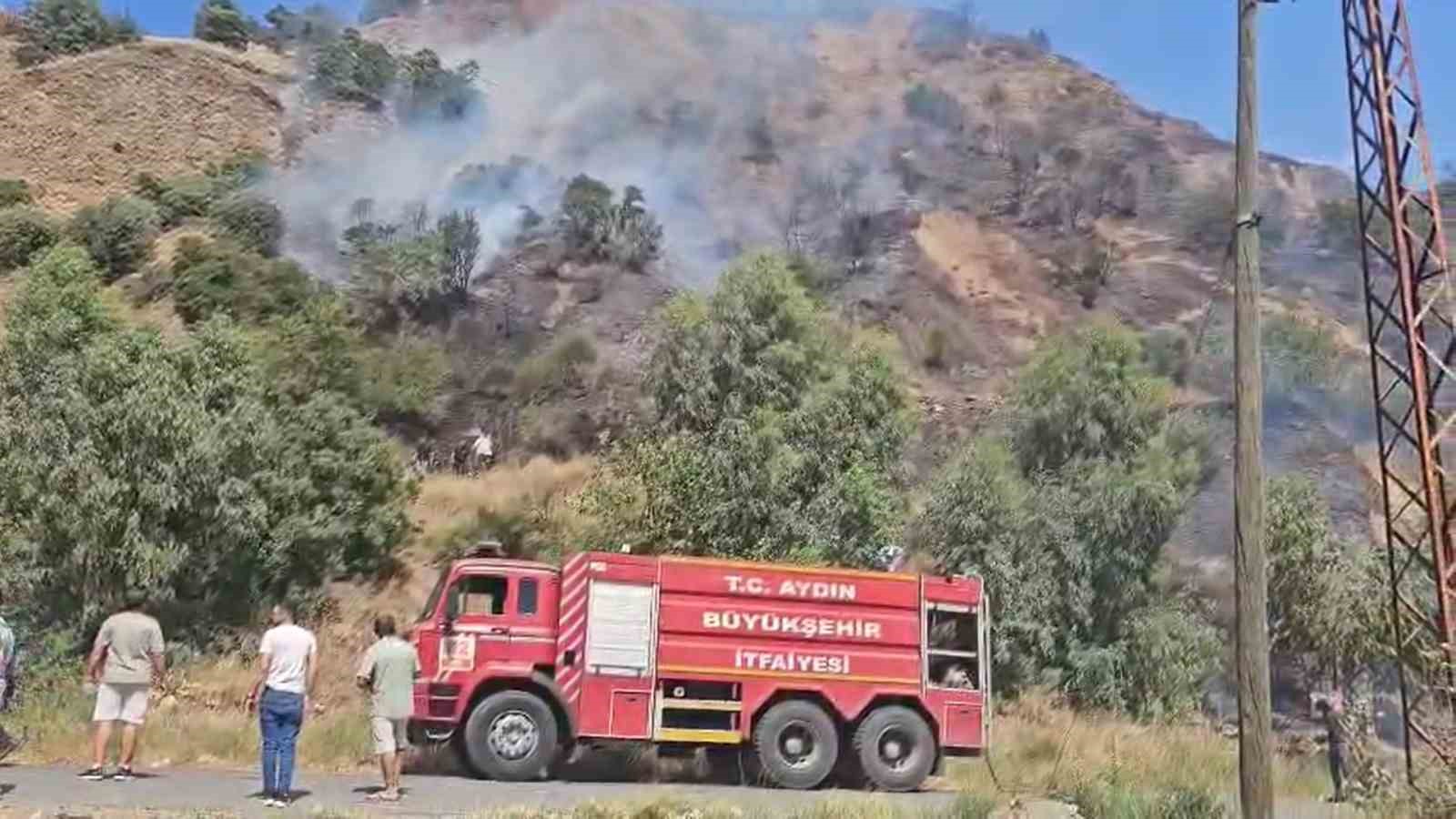 Aydın’da son 48 saatte 93 yangın çıktı, ateş savaşçıları zamanla yarıştı
