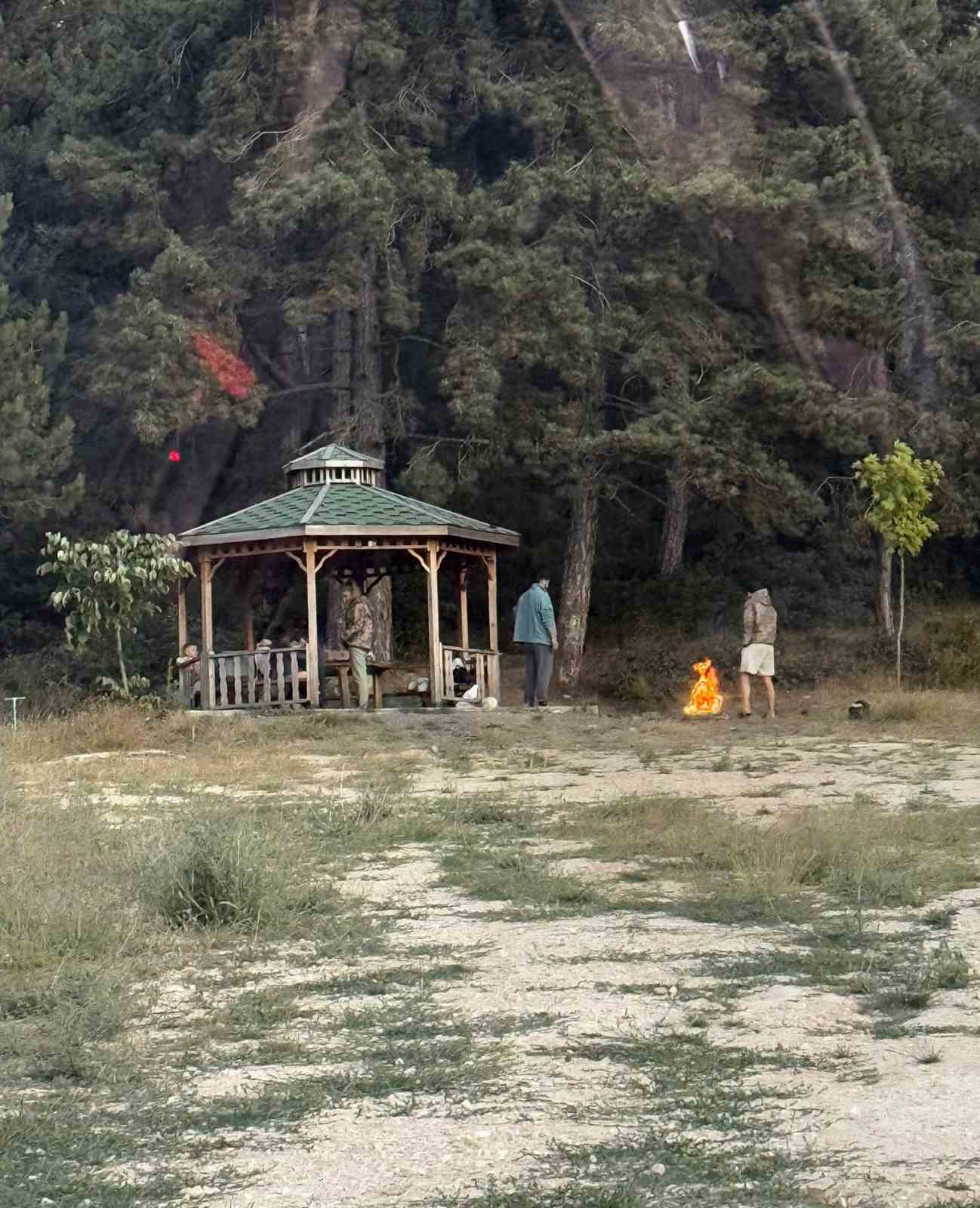 Bilecik’te 3 gündür süren orman yangınının ardından bu görüntüler ’pes’ dedirtti