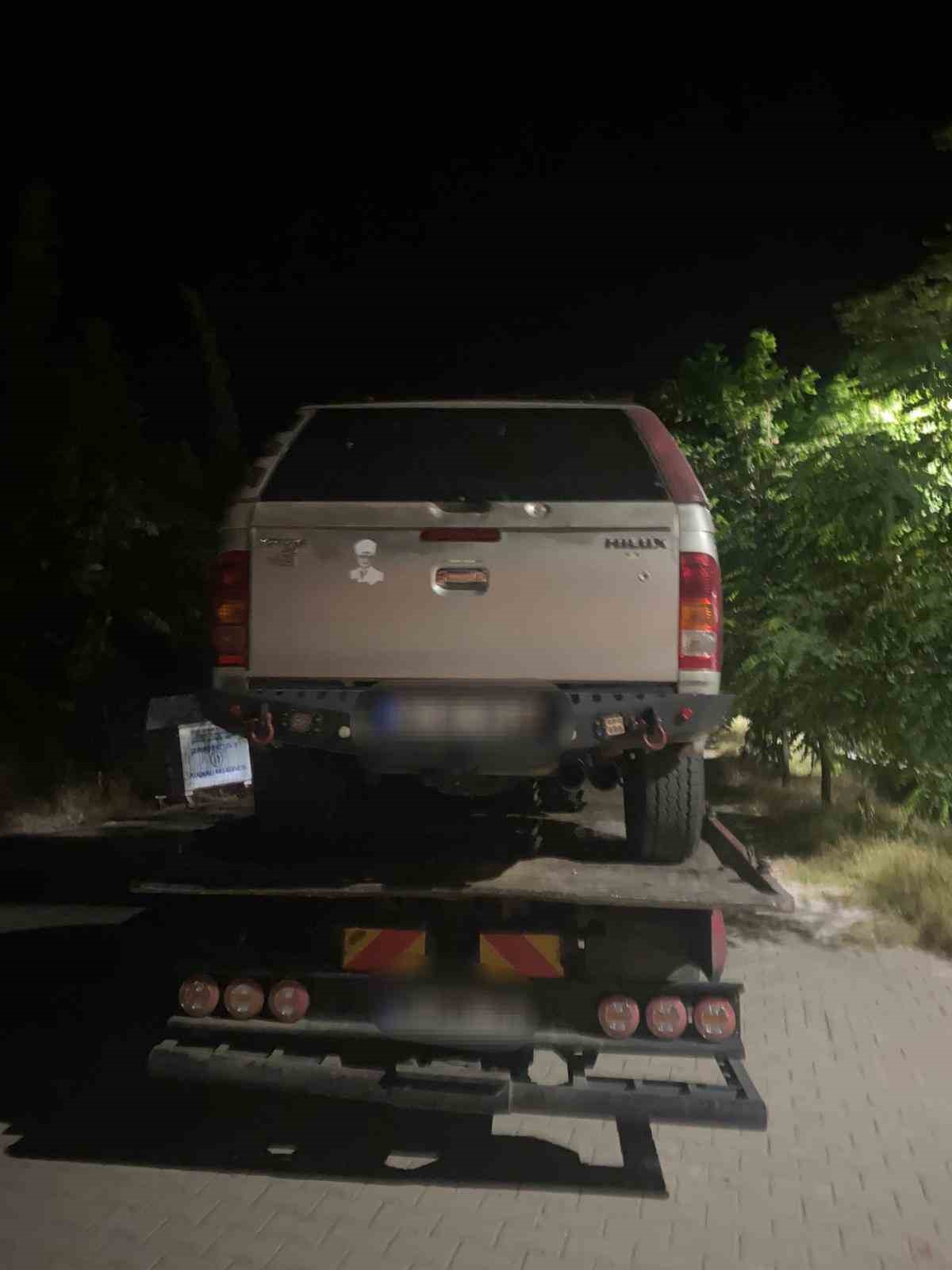 Aydın’da ‘çakar’ kullanan araca 138 bin TL ceza kesildi