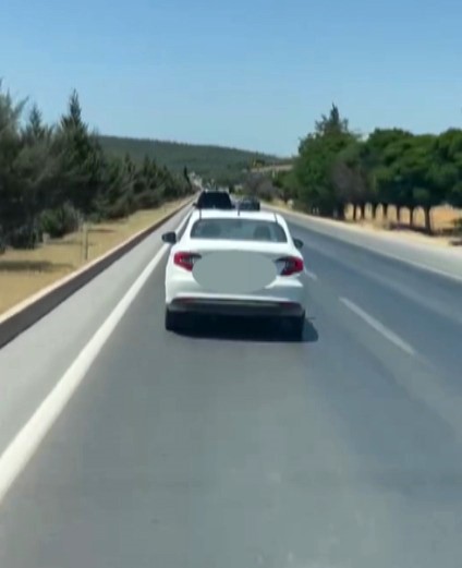 Kahramanmaraş’ta ambulansa sürücü yol vermedi