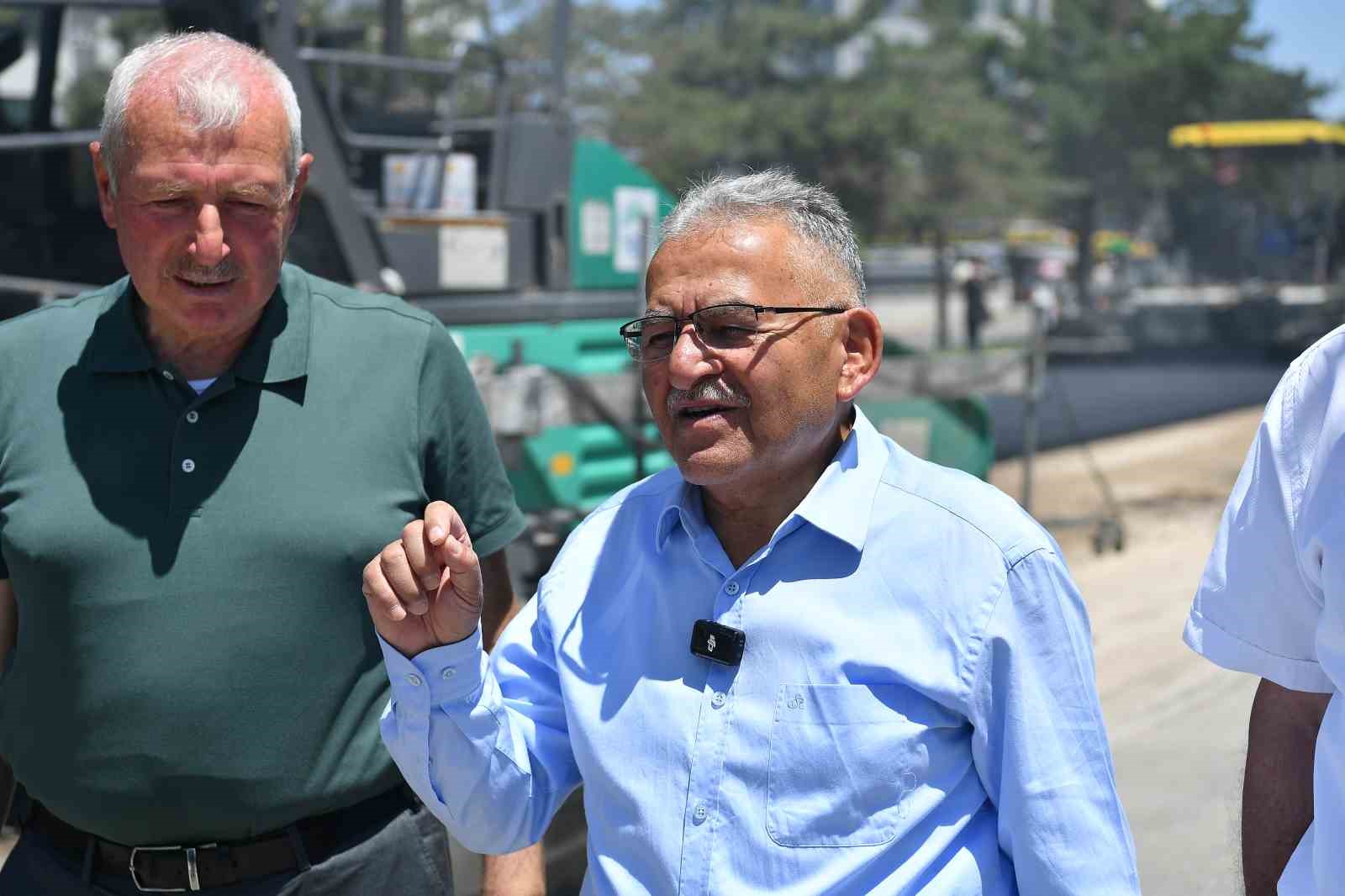 Başkan B&uuml;y&uuml;kkılı&ccedil;; Seher Bulvarı&rsquo;ndaki yatırımı yerinde inceledi
