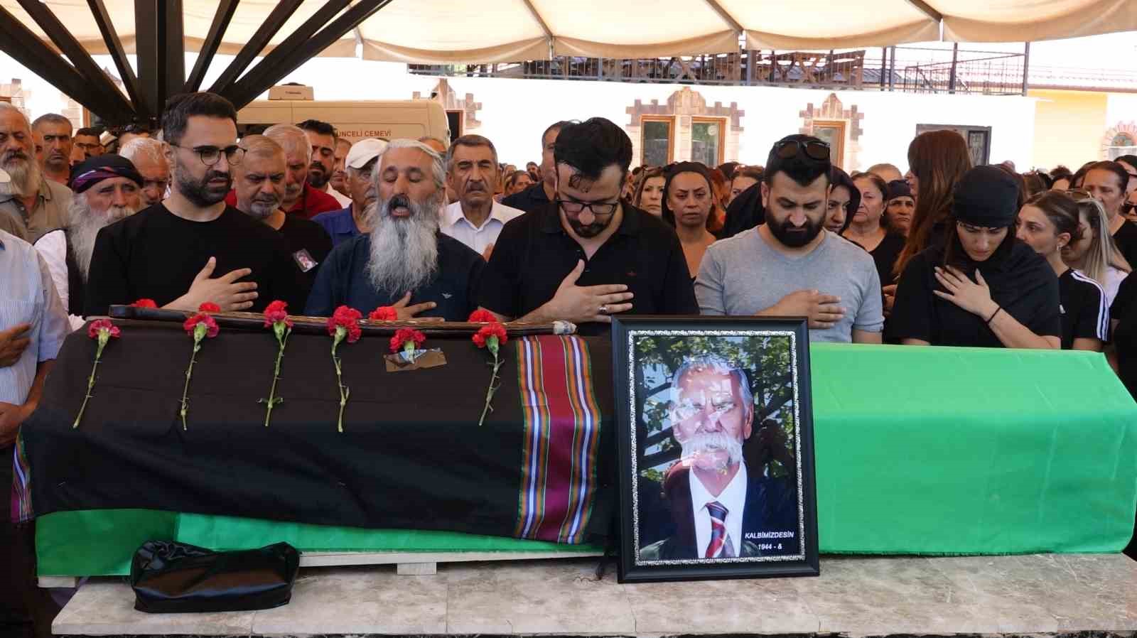 Tunceli&rsquo;nin sembol isimlerindin Uzun Mehmet son yolculuğuna uğurlandı
