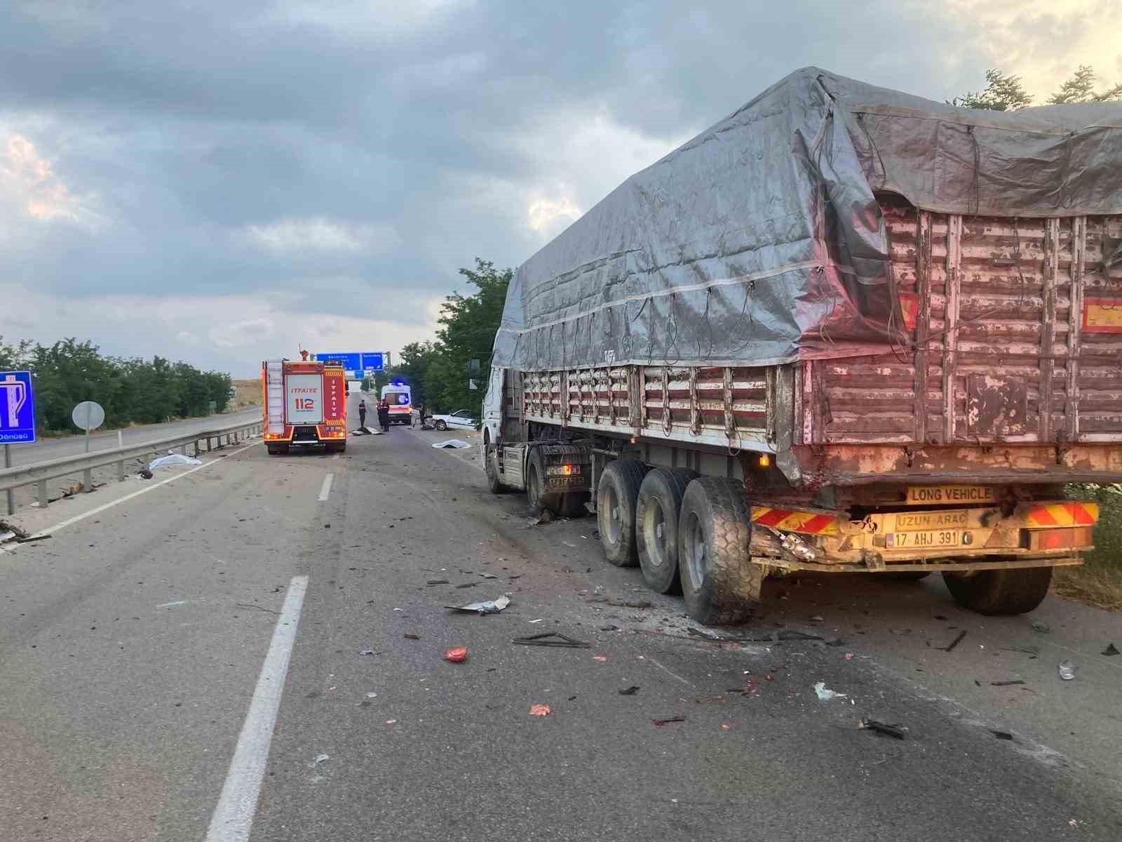 Susurluk’taki kazada ölü sayısı 4’e yükseldi