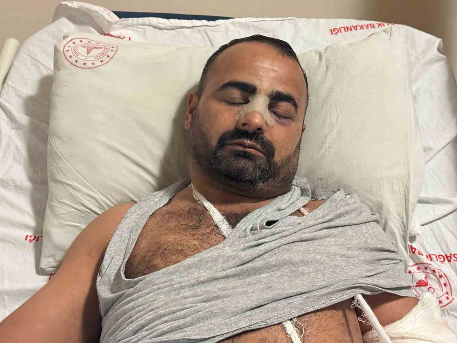 Iğdır’da sokak ortasında darp edilen Ahmet Sağınç konuştu: "Eski eşimin amcaoğlu ve aynı zamanda eşi olan kişi saldırdı"