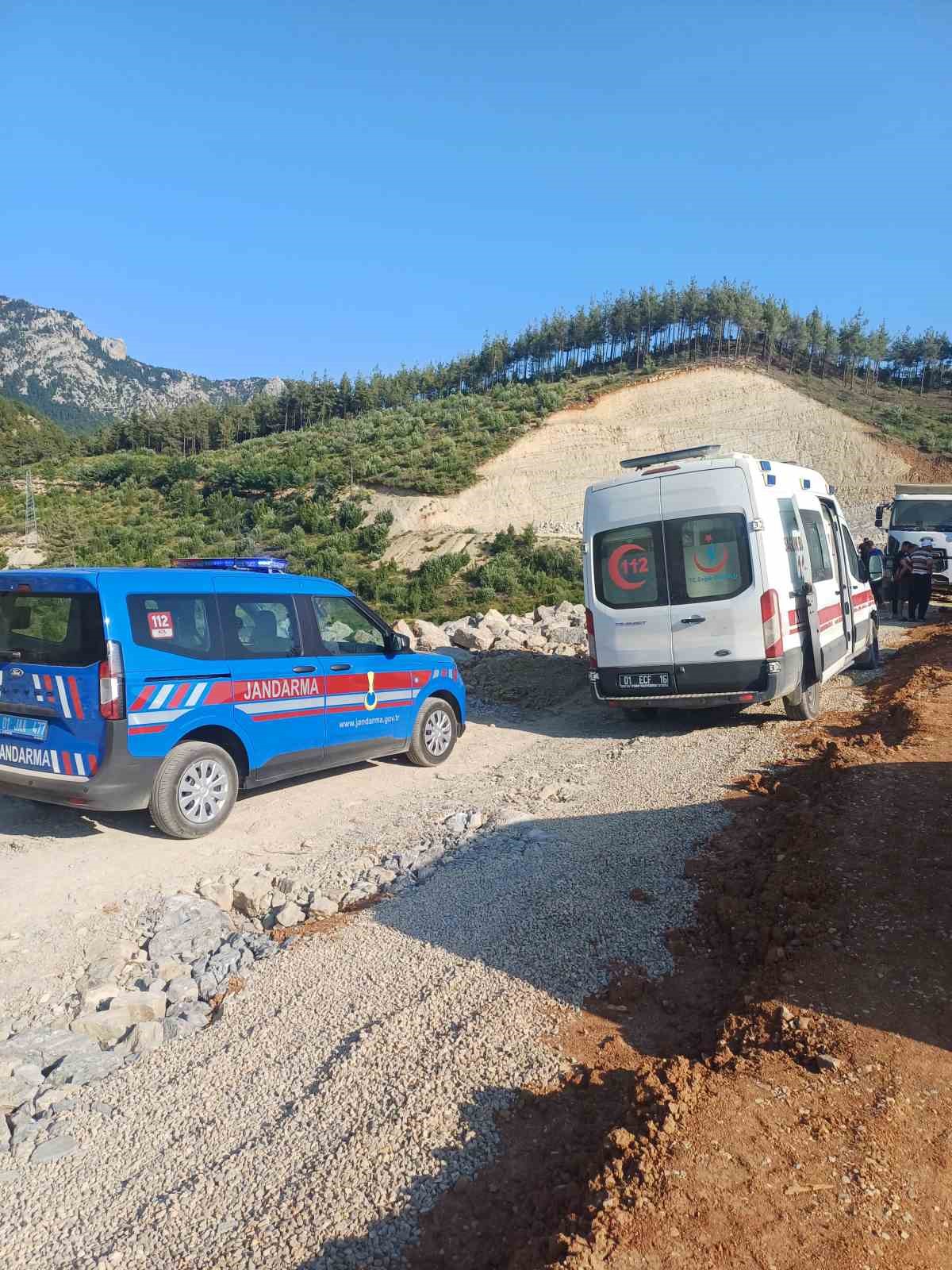 Adana’da gölet çalışmasında toprak kayması: 1 ölü