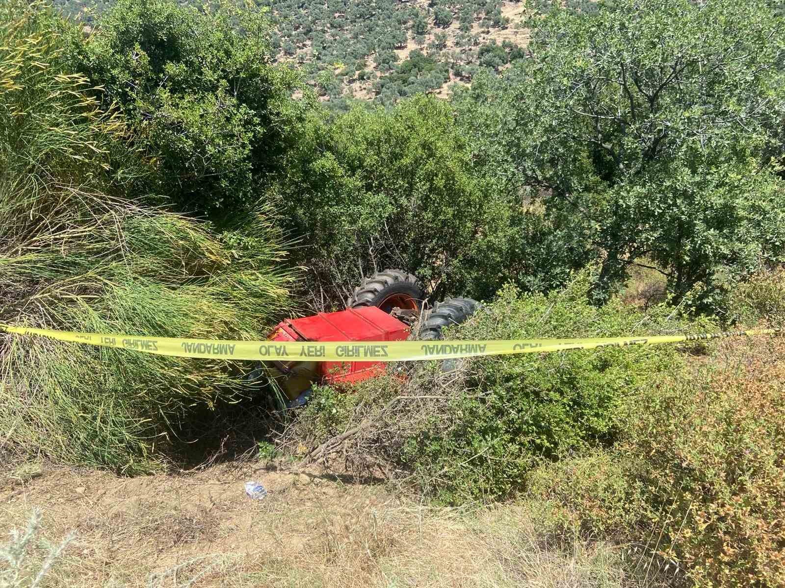 Çine’de traktör kazası: 1 ölü