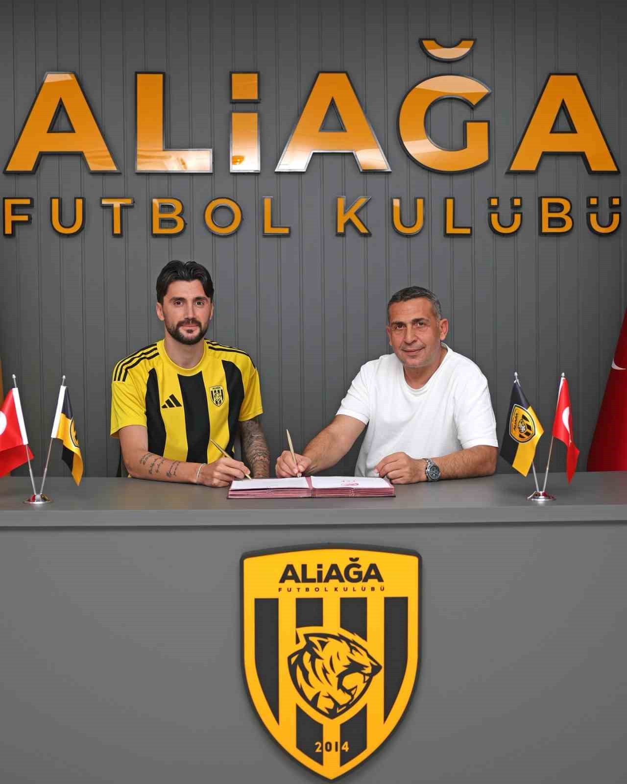 Aliağa FK&rsquo;dan savunmaya takviye
