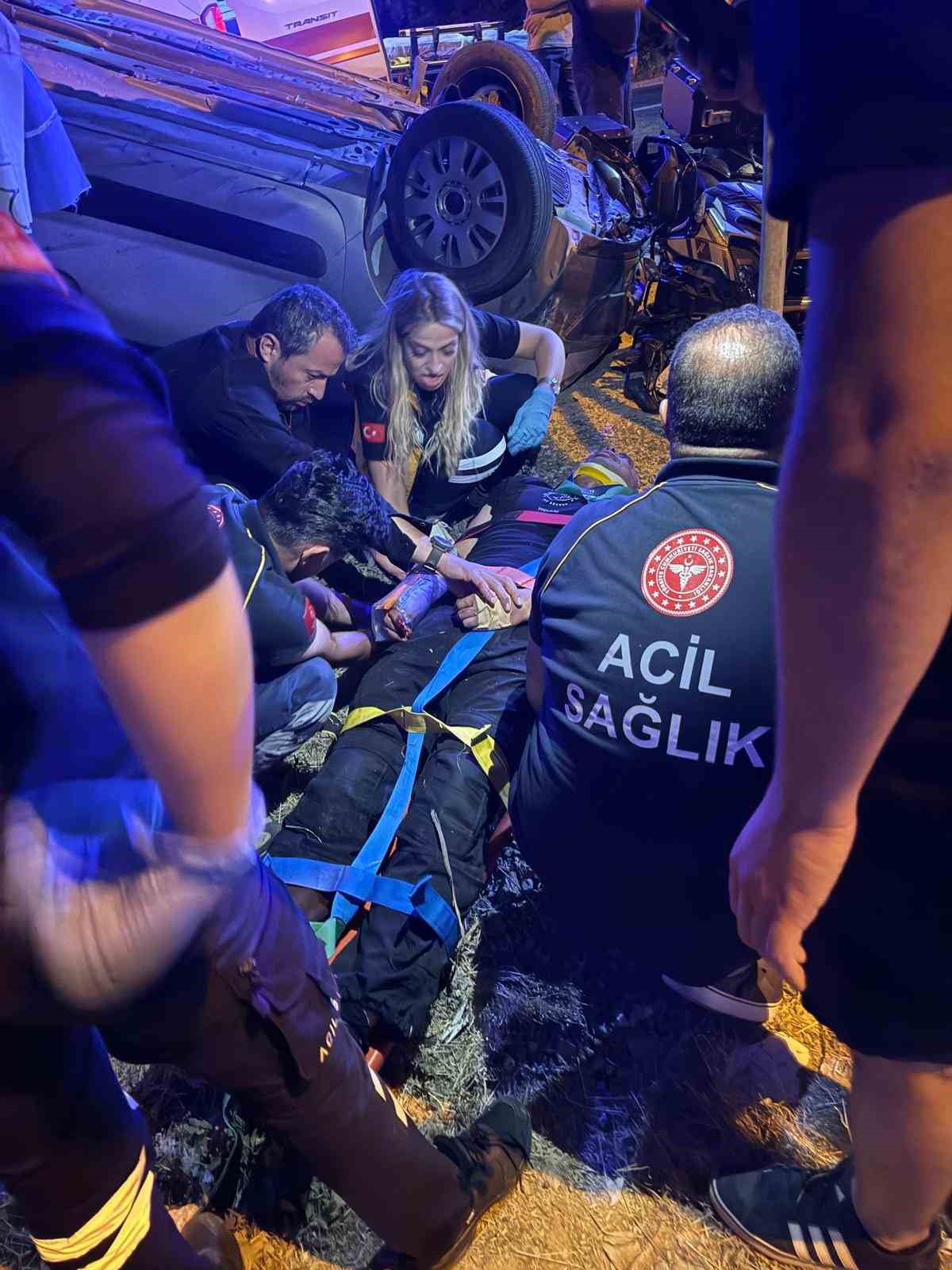 Elazığ’da trafik kazası: 2 yaralı