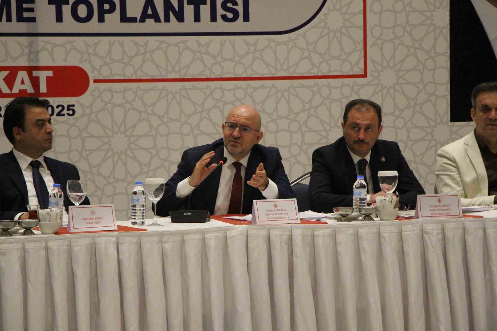 TBMM Zirai Don Olayını Araştırma Komisyonu Başkanı Korkmaz: "Önümüze çıkan tablo tarımsal sigorta sisteminin masaya yatırılması"