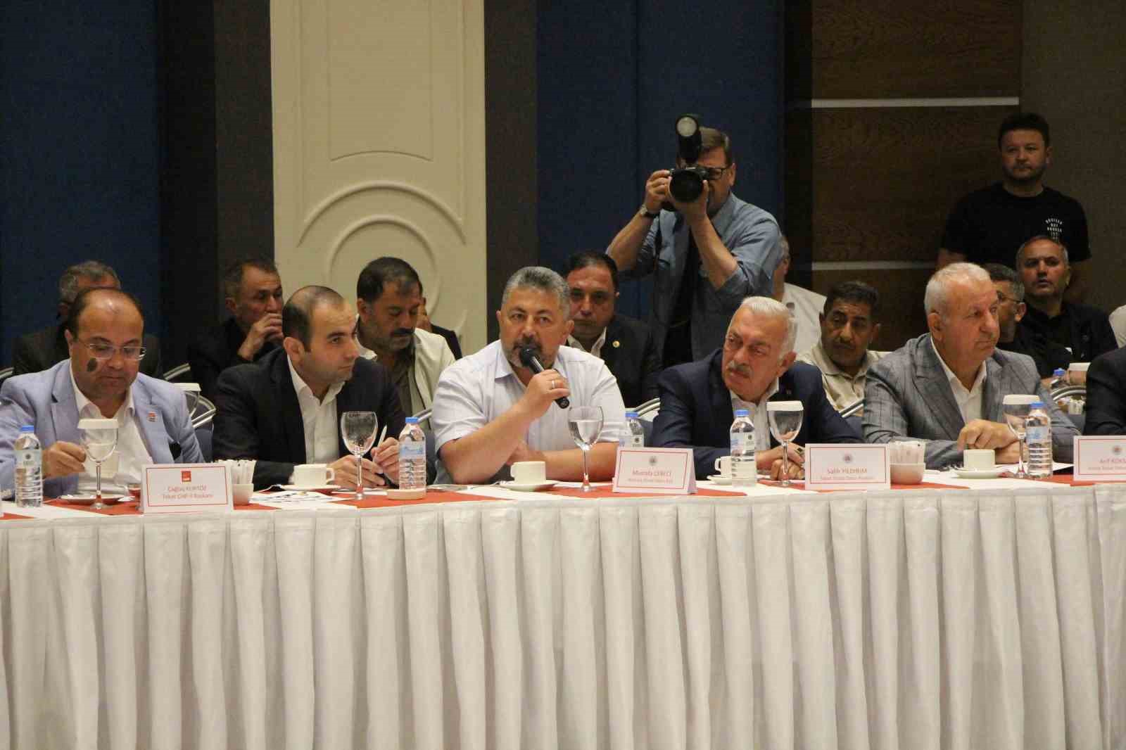 TBMM Zirai Don Olayını Araştırma Komisyonu Başkanı Korkmaz: "Önümüze çıkan tablo tarımsal sigorta sisteminin masaya yatırılması"
