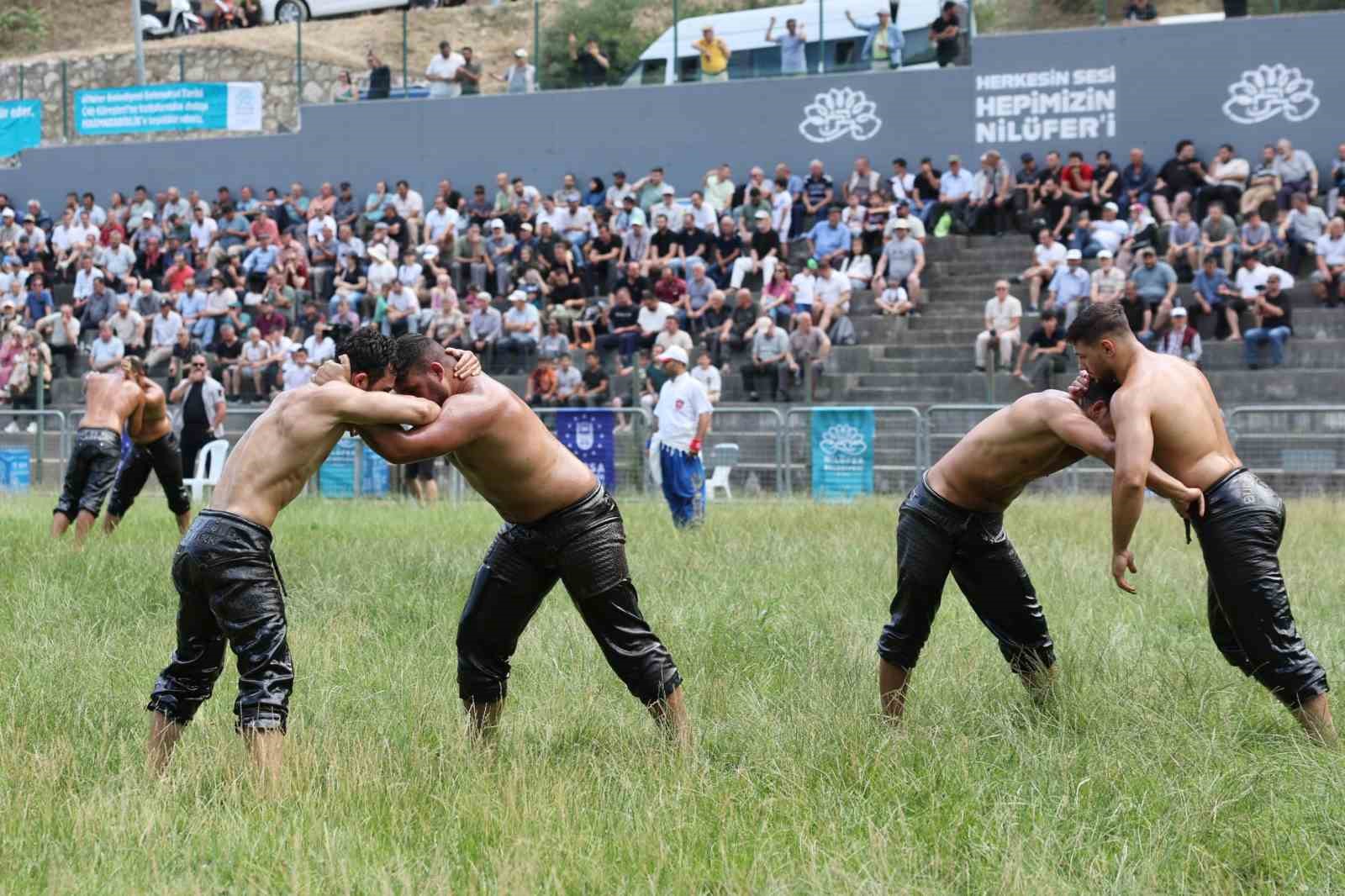 Bursa’da, 63. Tarihi Çalı Yağlı Güreşleri heyecanı
