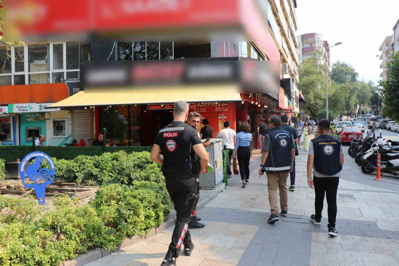 Denizli’de kayıt dışı istihdam ve insan ticaretine yönelik deneti yapıldı