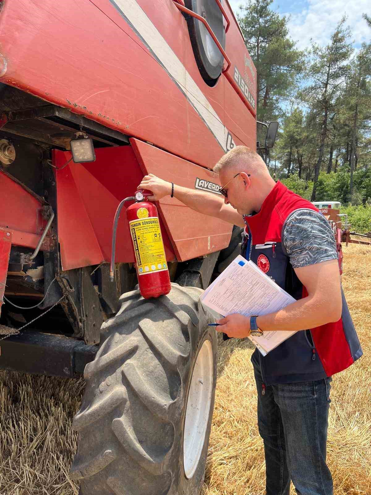 &Ccedil;anakkale&rsquo;de yangınlara karşı vatandaşlar bilgilendirildi
