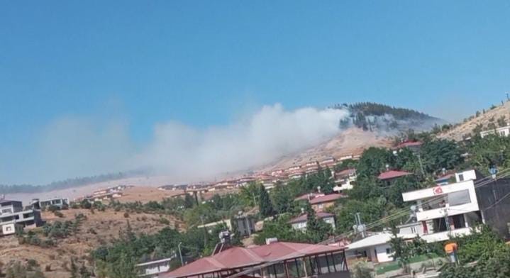Kahramanmaraş&rsquo;ta orman yangını
