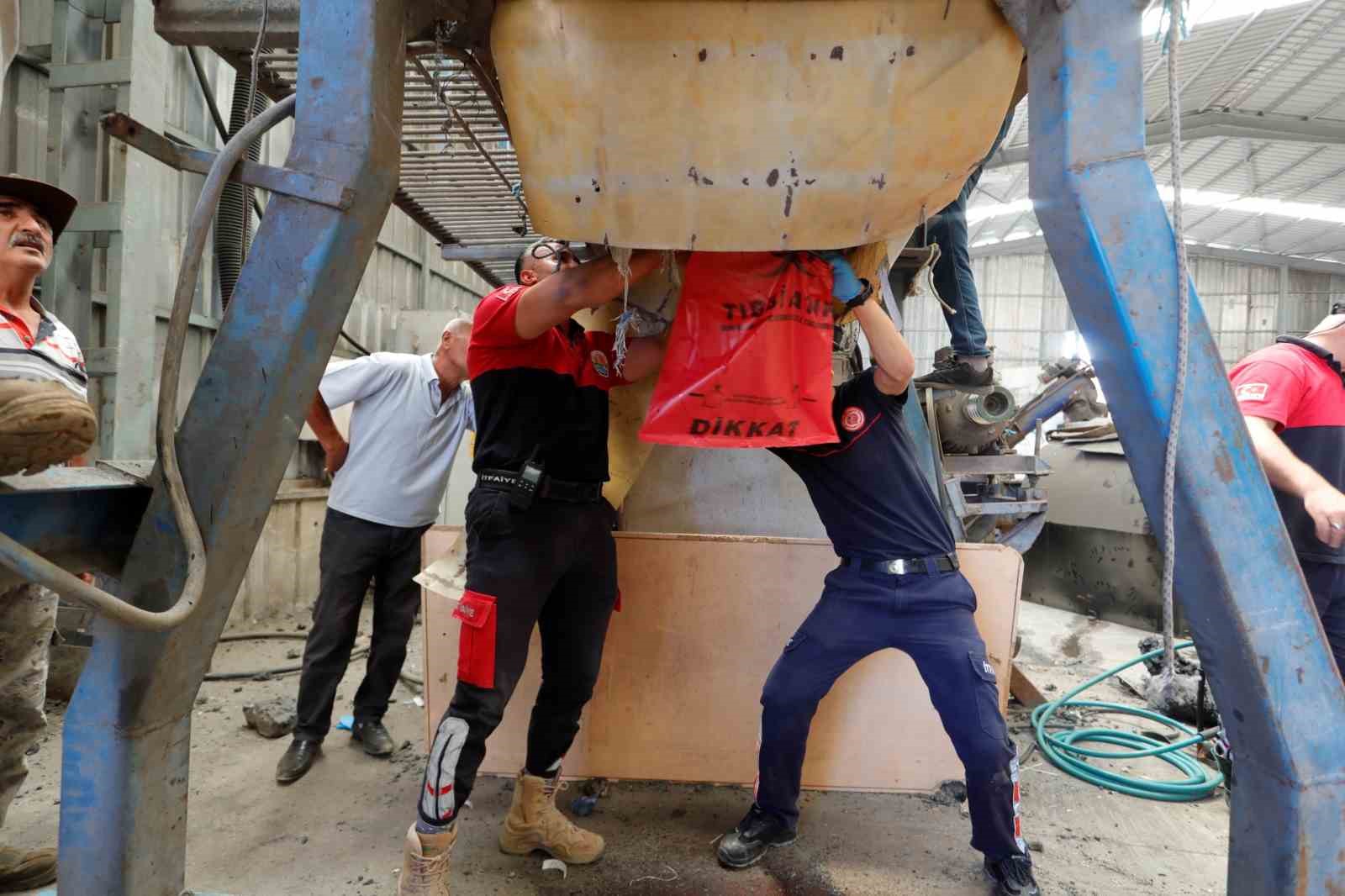 Plastik kırım makinesinde can pazarı
