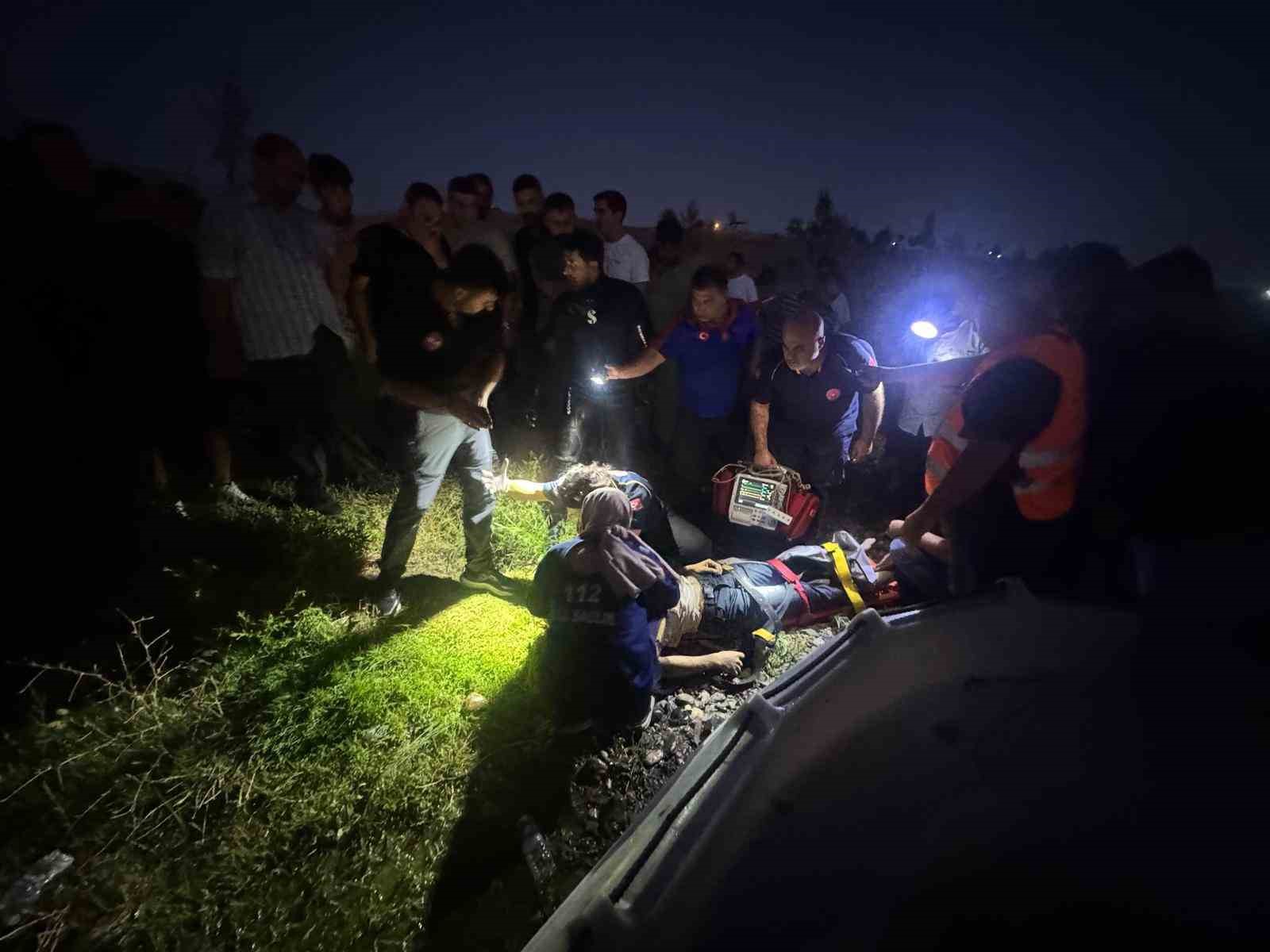 Dicle Nehri’ne düşen genç ekipler tarafından kurtarıldı

