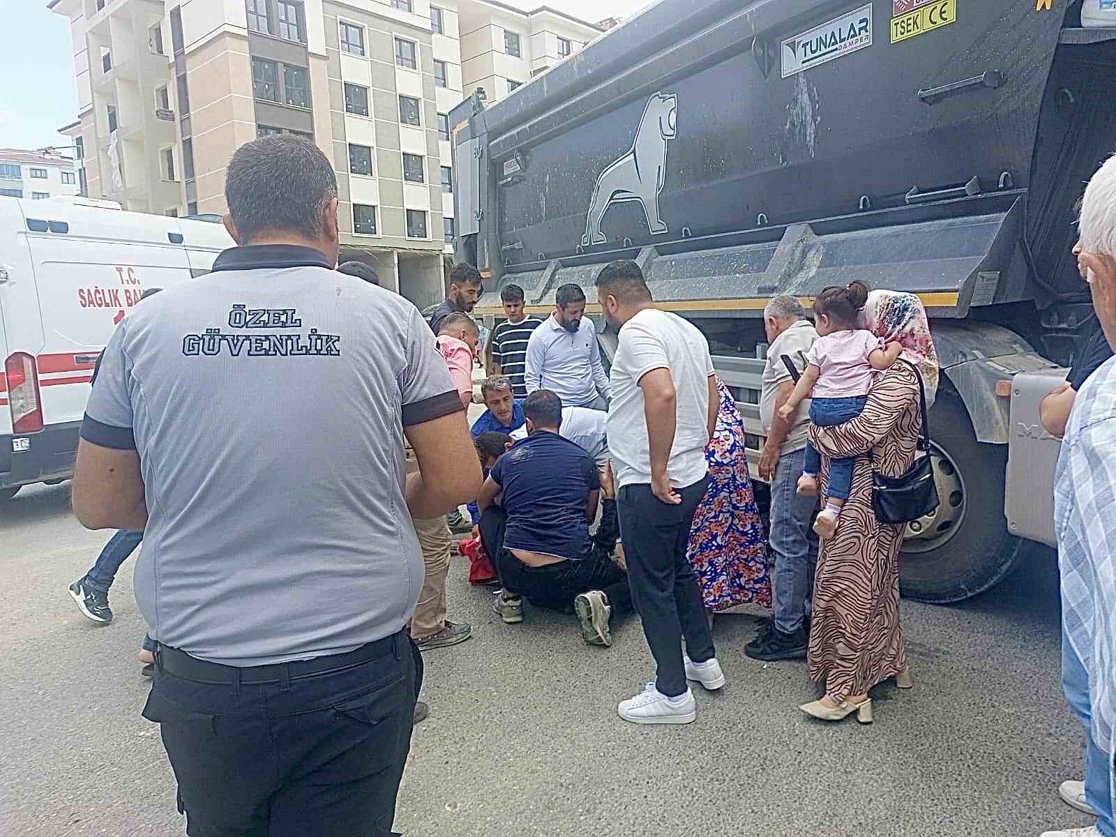 Malatya’da kamyon ile motosiklet çarpıştı: 1 yaralı