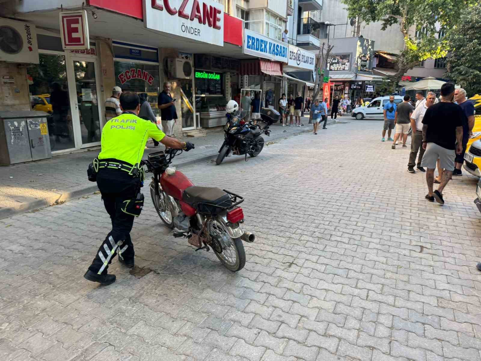 Erdek’te kovalamaca cezayla son buldu