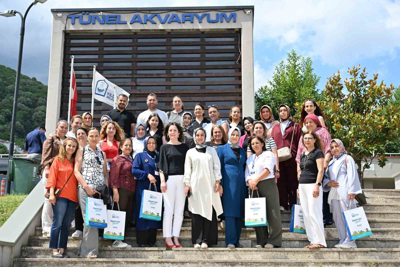 Başkan Yılmaz, üreten kadınları ağırladı