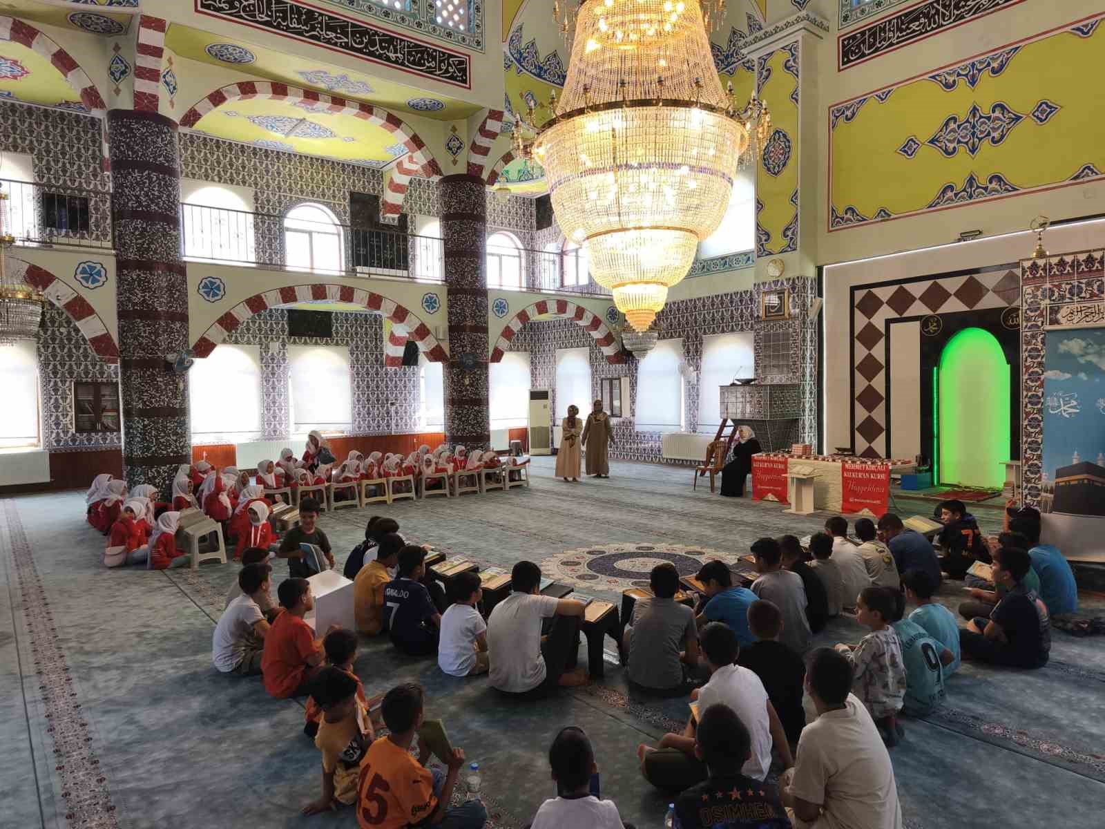 Yaz dönemi Kur’an kursları başladı