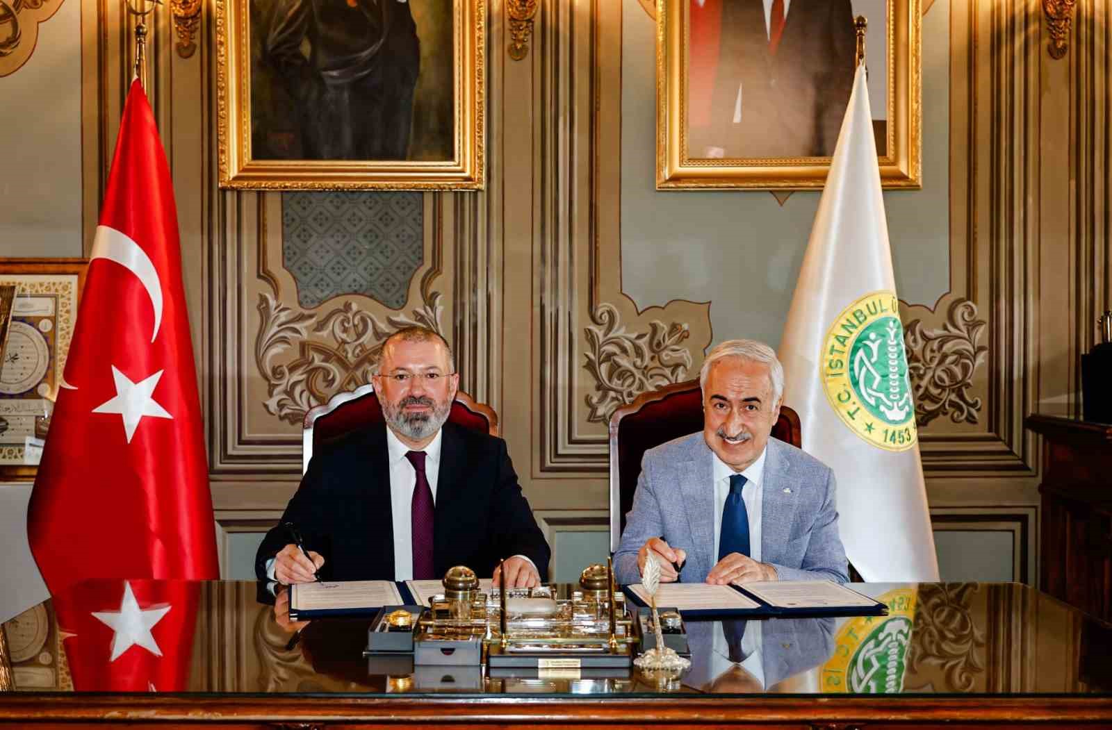 KB&Uuml; ile İstanbul &Uuml;niversitesi arasında iş birliği protokol&uuml; imzalandı
