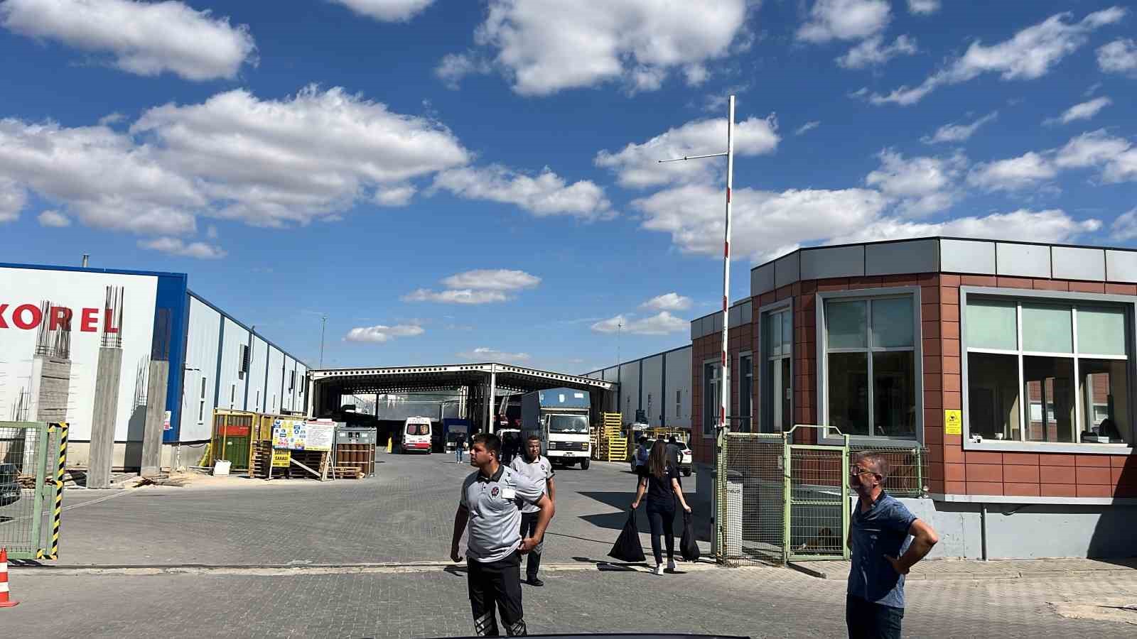 Eskişehir OSB’de fabrika yangını