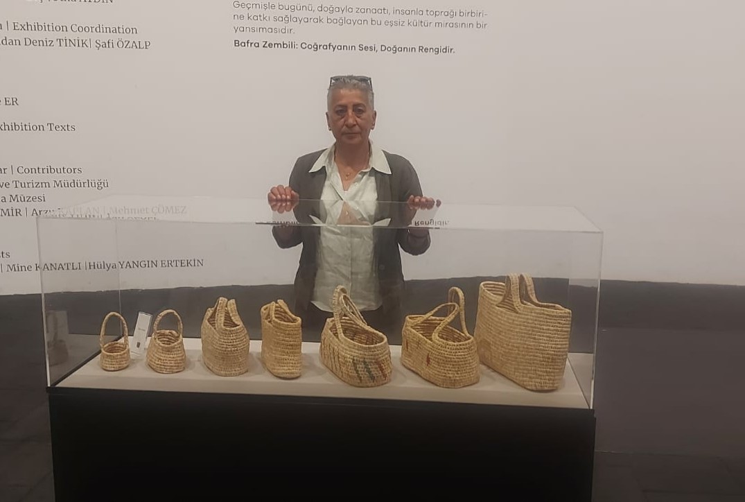 Bafra zembilleri göz kamaştırdı