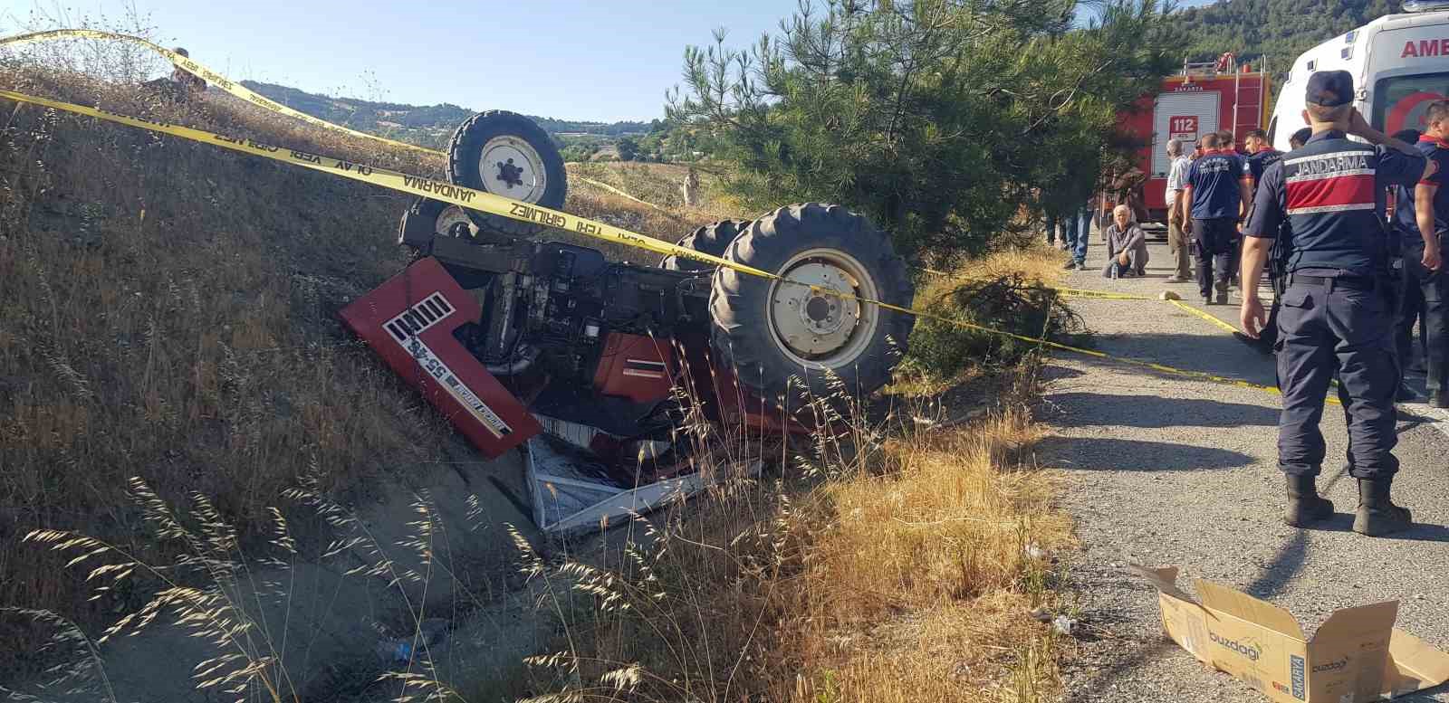 Taraklı’da acı üstüne acı: Tarlası kül oldu, kazada yakınını kaybetti