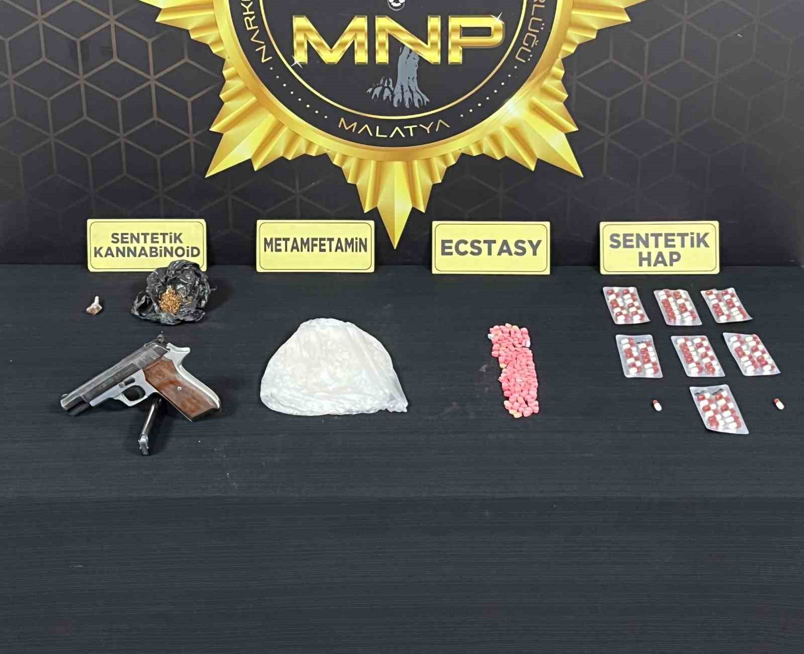 Malatya’da uyuşturucu operasyonu: 8 tutuklama