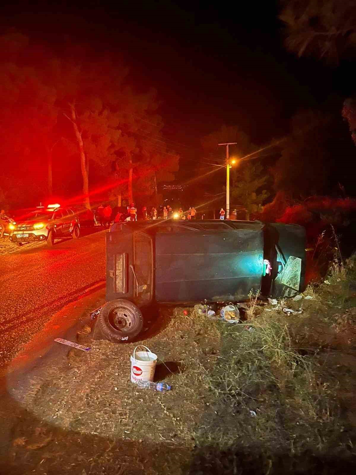 Bozdoğan&rsquo;da trafik kazası: 2 yaralı
