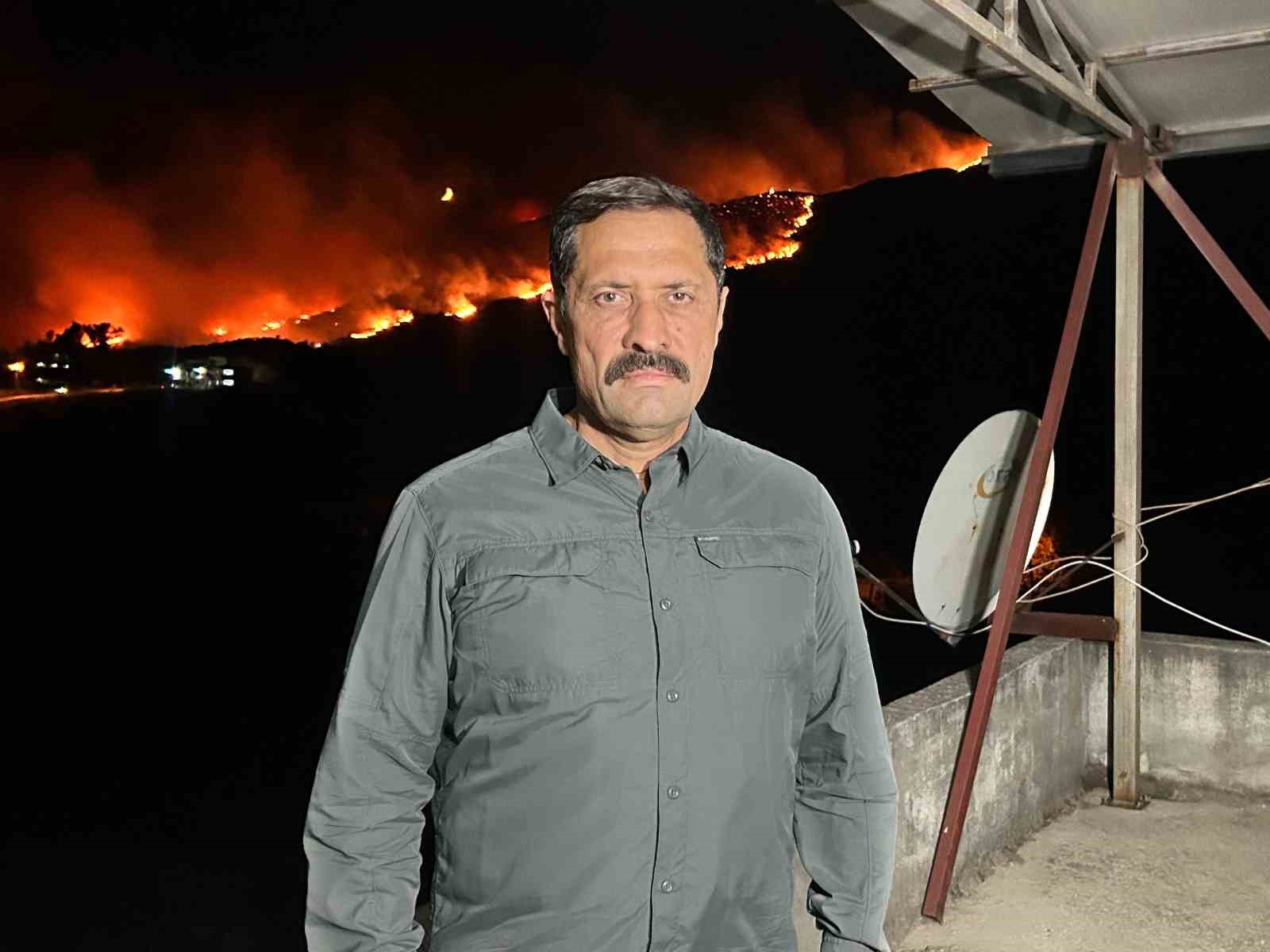 Hatay’da 200 hane yangın dolasıyla tahliye edildi