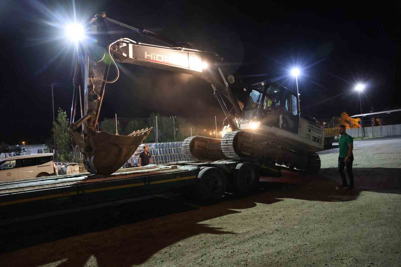 Kırıkkale Belediyesi, orman yangınına müdahale için ekip sevk etti