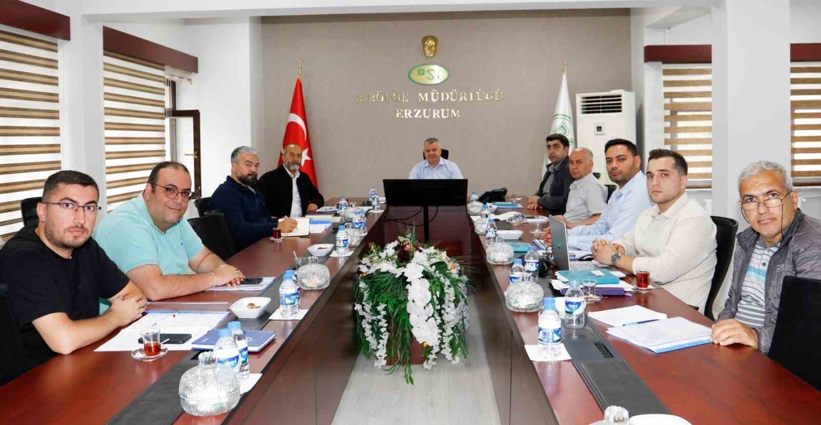 Erzincan 1. Kısım AT ve TİGH Projesi Değerlendirme Toplantısı gerçekleştirildi