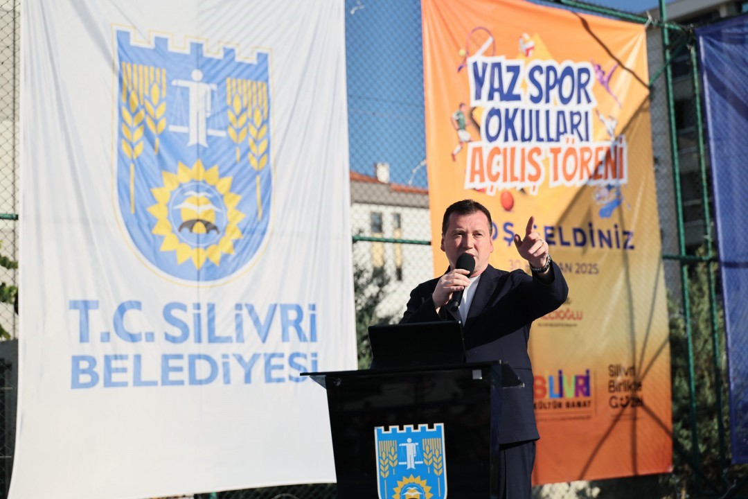 Silivri Belediyesi yaz spor okulu açıldı
