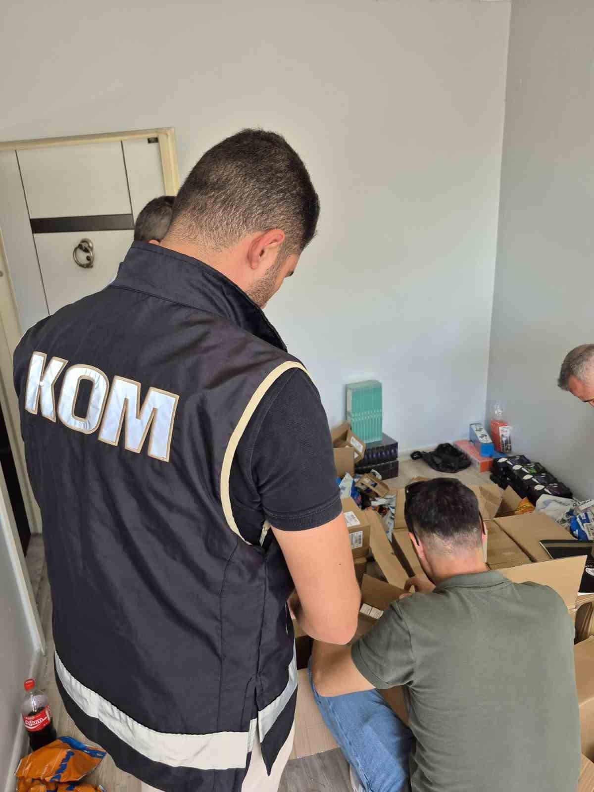 Mersin’de 2 milyon liralık kaçakçılık operasyonu: 12 gözaltı

