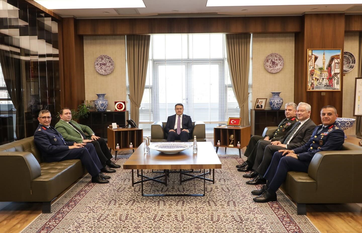Milli Savunma Bakanlığı Heyetinden Vali Musa Işın’a ziyaret