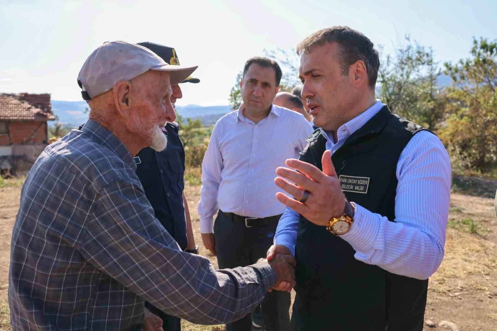 Yangın b&ouml;lgesine 30 milyon TL&rsquo;lik acil yardım &ouml;deneği
