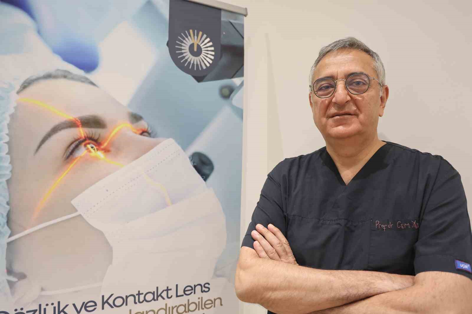 Lazer göz cerrahisinin yeni trendi ‘Smile Pro’ yöntemi Denizlililerin hizmetine girdi